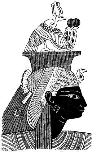 HEAD OF NEFERTARI-AAHMES.