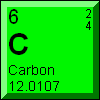 Carbon chemisty button / Exercise #25 (link: Carbon module @ www.EDinfomatics.com)