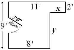 LC-109 floorplan: Exercise #8