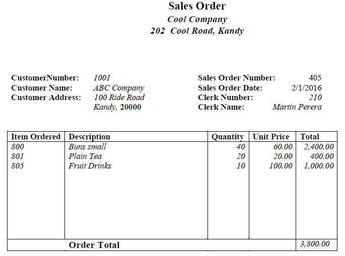 invoice
